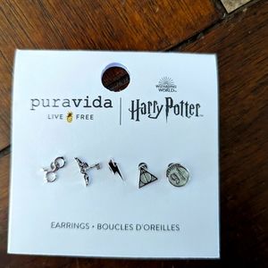 Harry Potter Earring Set Pura Vida